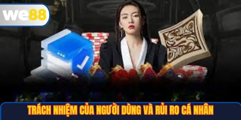 Trách nhiệm của người dùng và rủi ro cá nhân